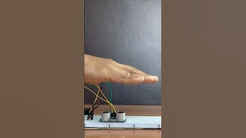 Ultrasonic Distance measurement #shorts #short