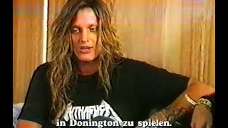Skid Row - Castle Donington 26.08.1995 "Monsters Of Rock" (TV) Live & Interview