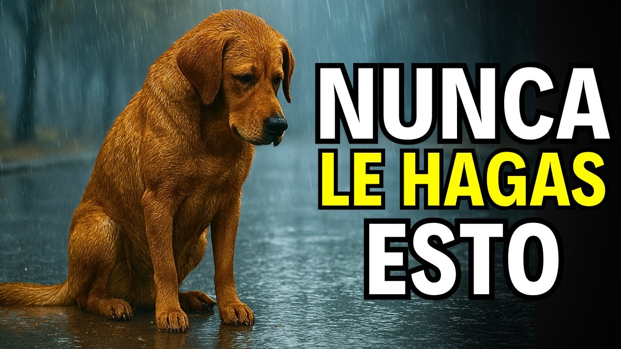 8 COSAS que NO DEBES hacer con TU PERRO 💔🐶💔