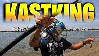 How I Catch Bat Ray Using The Dropper Loop Rig - Mission Bay - KastKing Kapstan Elite