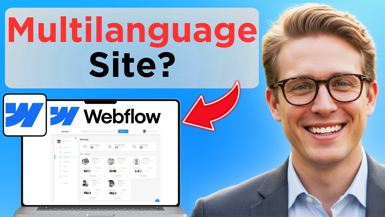 How To Make Multi Language Website In Webflow (Easy Guide) - YouTube