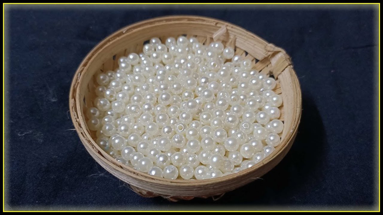 How to Make Pearl Beaded Jewellery Diy Jewellery Making YouTube