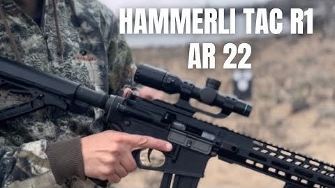 Cover Image for Hammerli Tac R1 22 Review and Shooting