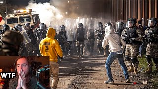 Migrants Challenge US Troops, Get Captured Immediately | Asmongold Reacts — Asmongold TV