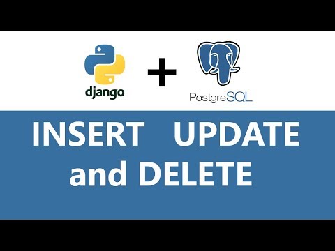 Django Rest API CRUD - GET, POST, PUT and DELETE