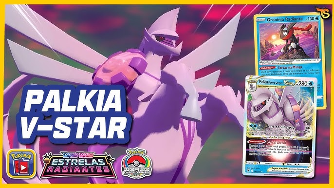 Baralho Batalha de Liga: Palkia V-ASTRO - Review + Unboxing - Pokémon TCG  TiuSam 