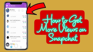 How to Get Views on Snapchat - how to increase snapchat views! (get more views)