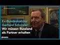 phoenix persönlich: Gerhard Schröder zu Gast bei Inga Kühn