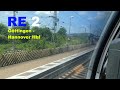 Durchs Leinetal mit dem Metronom: RE 2 Mitfahrt Göttingen - Hannover Hbf | ungekürzt