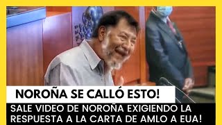 NOROÑA CALLÓ ESTO POR LA CAMPAÑA! INSISTE EN DENUNCIAR AL SR. X POR RECIBIR DINERO DE EUA!