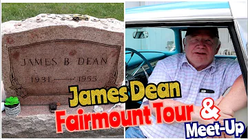 JAMES DEAN Grave & House LIONHEART Meet-Up FAIRMOUNT, IN