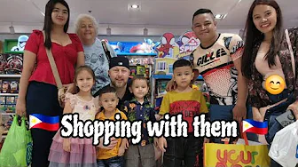 SM MEGA MALL π΅π Shopping with my brother Edrito Family
