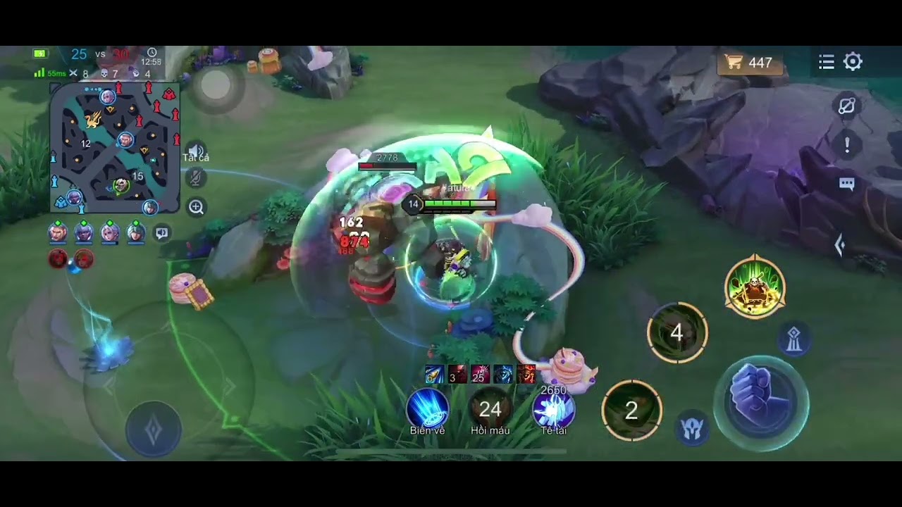 Đầu trận team bạn ép quá,tưởng thua luôn ai ngờ team bạn cay.