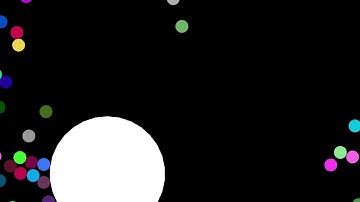 SFML/C++ Physics engine demonstration : giant ball