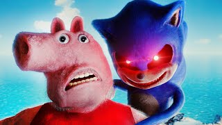 Sonic.exe vs Cursed Peppa Pig screenshot 1