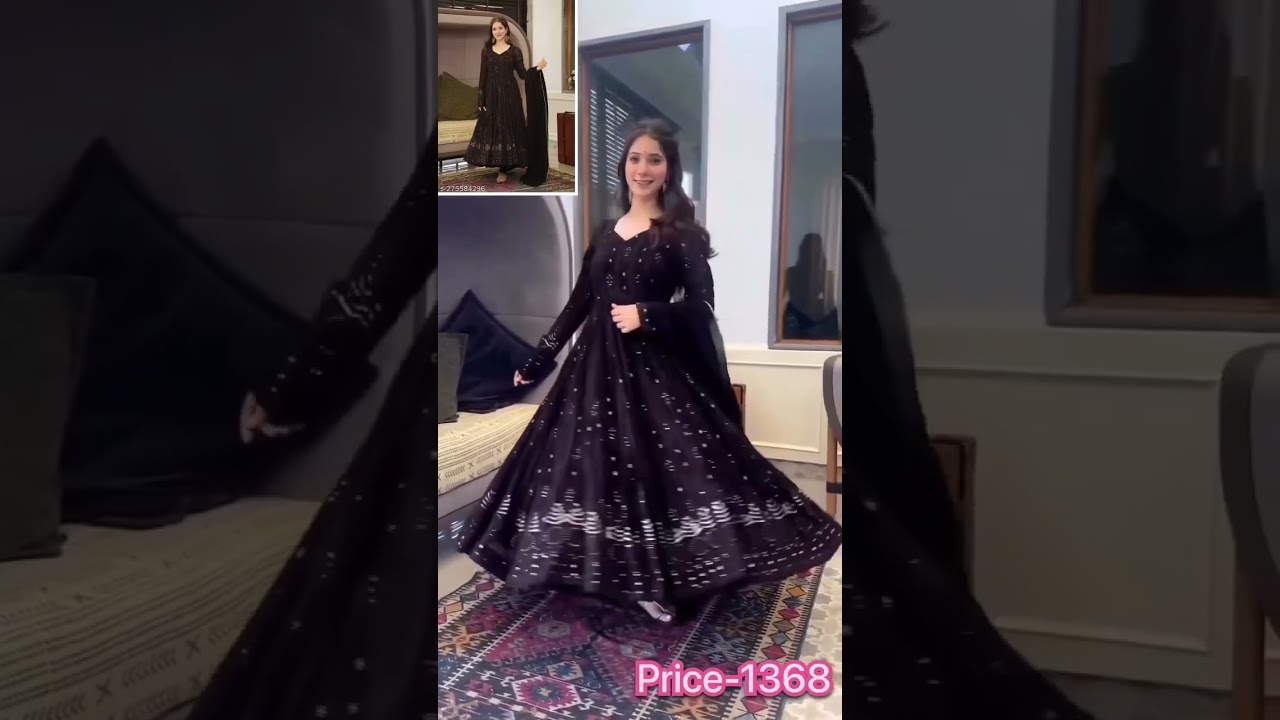 Meesho party wear dress-meesho haul | anarkali kurti set meesho 