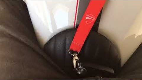 2018 Ducati XDiavel key fob malfunction documentation