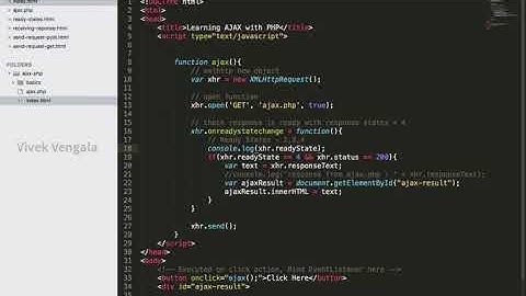Learn Ajax with PHP : 7 Using Console Log