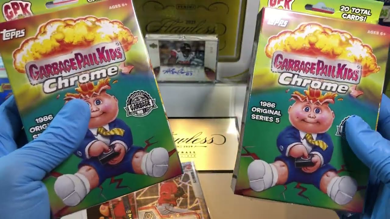Garbage Pail Kids Chrome Series 5 Hangar box GPK Hobby Break
