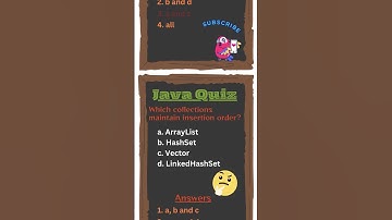 Java Quiz 1   Collection Framework 1 #shorts #java #javaquiz #javacollections #expertzone #dui