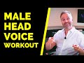 Male Head Voice Workout (7 MINUTES TO EASIER HIGH NOTES!)