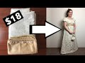 Turning a Quilt and 2 Pillow Covers into a Regency Dress for only $18 - Anyone can start costuming!