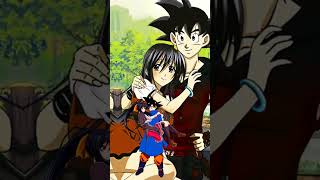 Goku x rias/Goku x Akeno/Goku x milk️#shorts