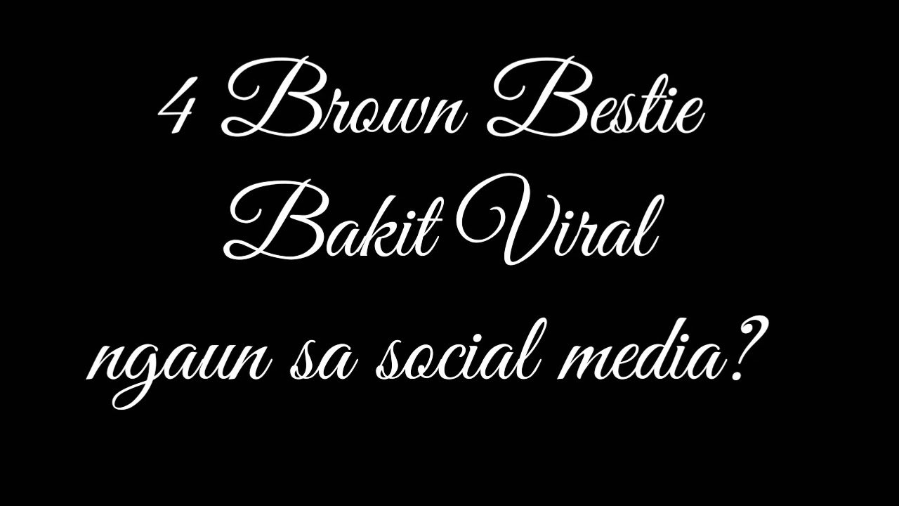 Brown Bestie 4 In 1 Pinay Scandal Viral Ngayon Rated
