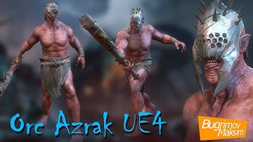 Orc Azrak Anitions UE4