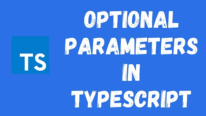 39. Optional Parameters & properties for interface and class in Typescript.