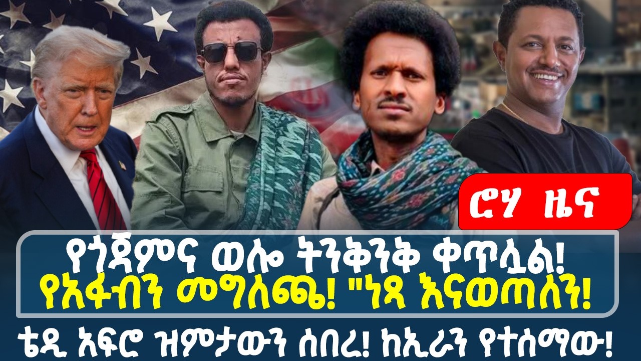 የጎጃምና ወሎ ትንቅንቅ ቀጥሏል! | የአፋብን መግለጫ! 