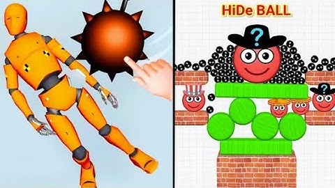 Regdoll Break vs Hide ball brain teaser games Satisfying ASMR gameplay walkthrough gameplay android