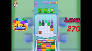 Marble Sort Level 270 Walkthrough
