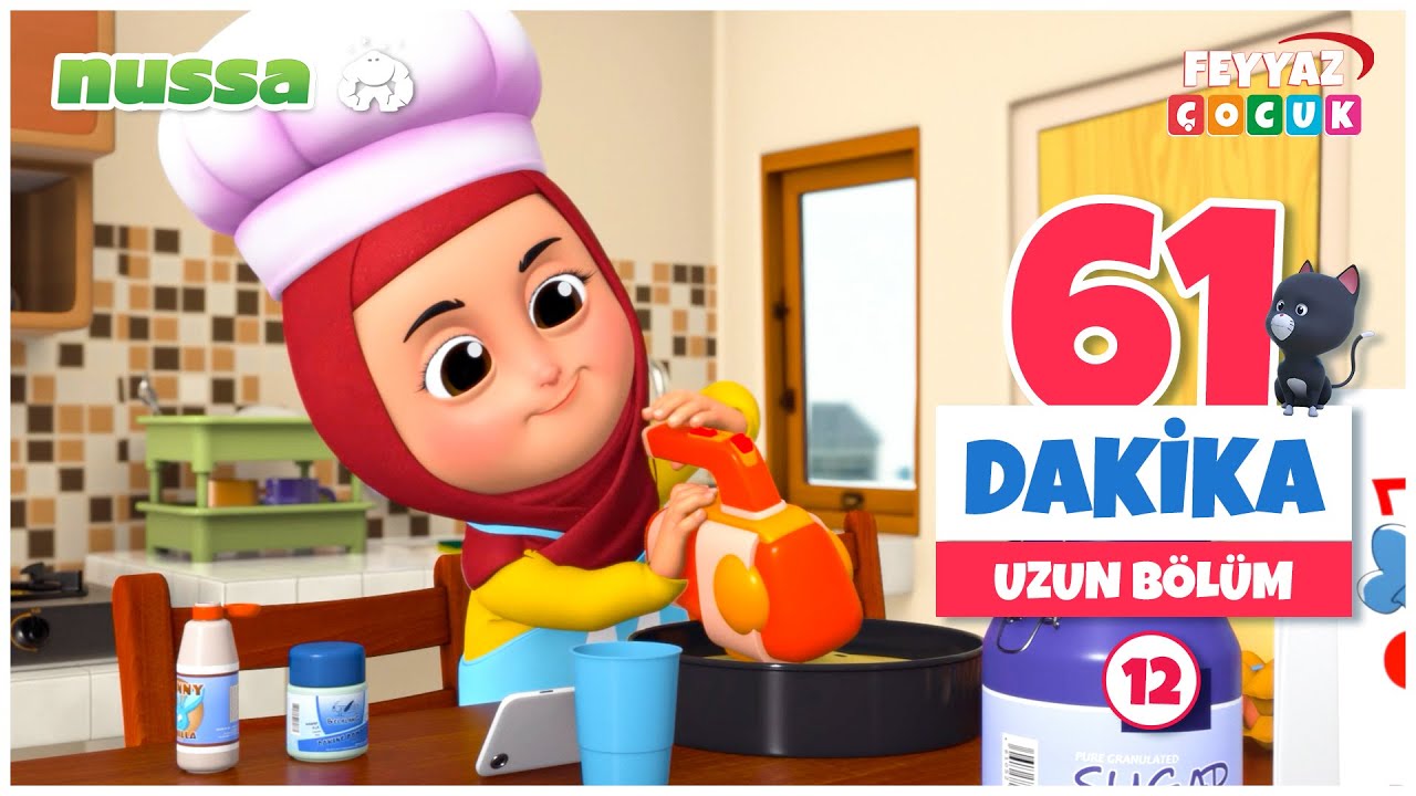 Nussa ve Rarra Türkçe Çizgi Filmi - 43 Dakika / 8 Bölüm Bir Arada