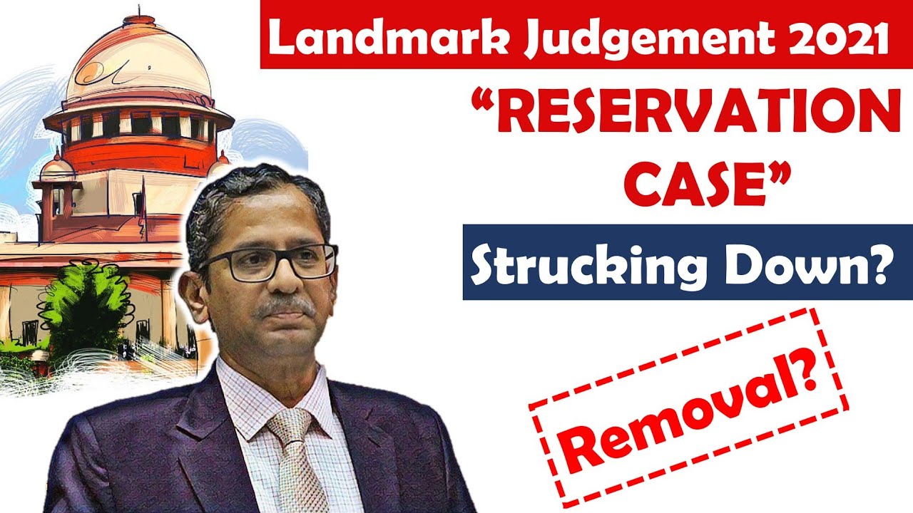 "Reservation in Services Case" | Supreme Court Landmark Judgement 2021 |Jaishri Laxmanrao Patil case