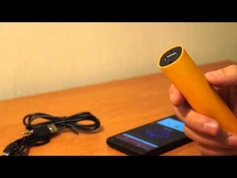 Портативная колонка с функцией Power Bank 4000 MaH