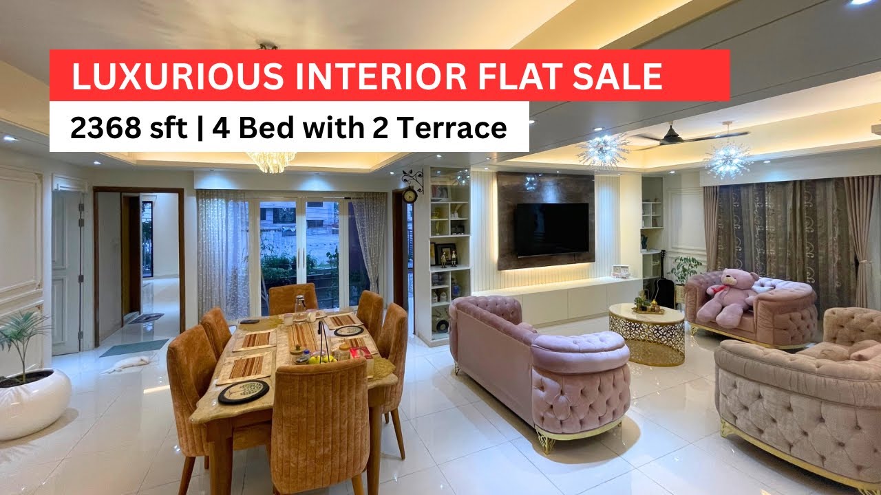 Bashundhara flat sale | Luxurious Interior flat | Terrace