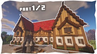 Famous Minecraft Medieval Library Part 1 - Build Tutorial Net Worth