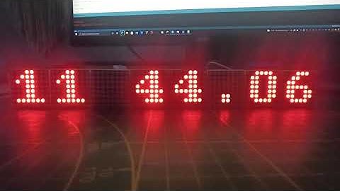 ESP8266 MATRIX Clock