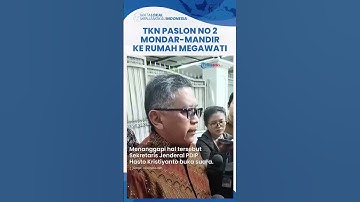 Ketua TKN Prabowo Gibran, Rosan Roeslani Mondar-mandir ke Rumah Megawati, Hasto Buka Suara
