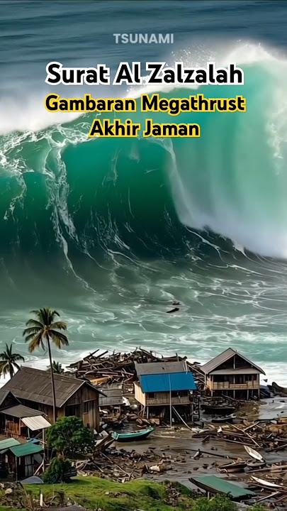 Waspada Megathrust 'surat Al Zalzalah#tsunami#gempabumi#megathrust#gempamyanmar #bertobatlah