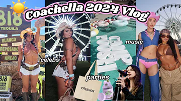 COACHELLA 2024 VLOG: Celebs, Parties, Shopping & Music Festival