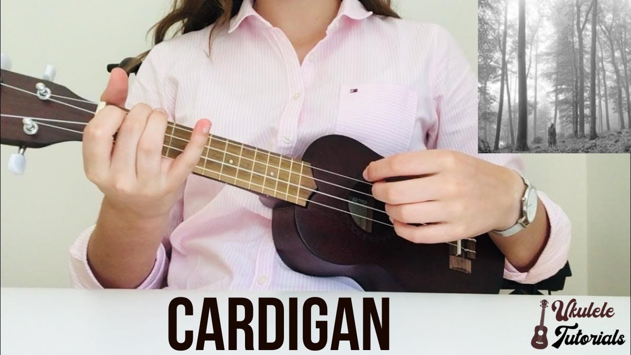 Taylor Swift Cardigan (EASY Ukulele Tutorial) YouTube