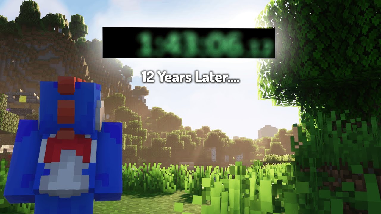 I FINALLY beat Minecraft After 12 Years - YouTube