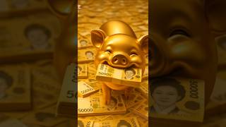 &quot;이 황금돼지를 보면 복권 100억 당첨 1등 꿈 꿉니다🐷💰✨&quot; #goldworld #황금돼지 #돼지꿈