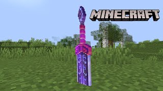 【Minecraft Datapack】Custom Sword Magnetic Blade