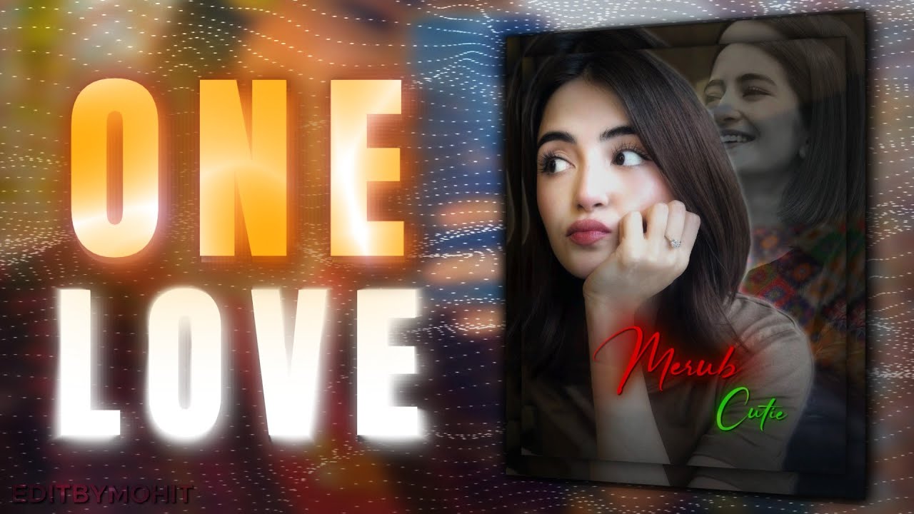 One love - Shubh / Merub Ali / Ae inspired AlightMotion Simp Edit / AlightMotion Edit/ Editbymohit