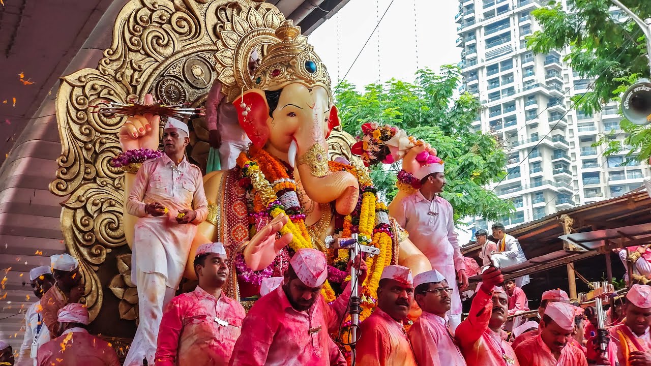 Lalbaugcha Raja Visarjan 2023 Miravnuk - Mumbai Ganpati Visarjan 2023 ...