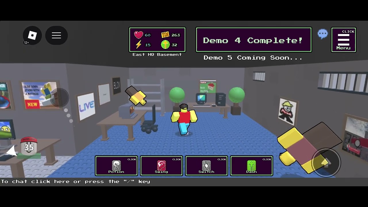 Playing with my friend! 