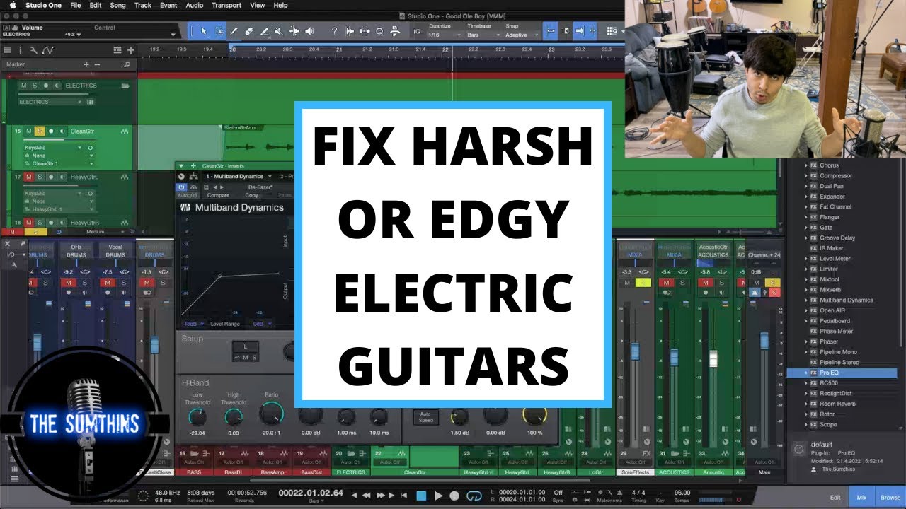 How To Fix Harsh Or Edgy Electric Guitars (Guitar Mixing Tips) YouTube
